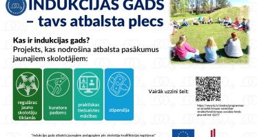 Turpinās jauno skolotāju informēšana par atbalstu Indukcijas gada projektā